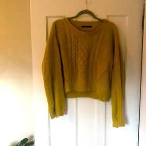 Mustard color sweater